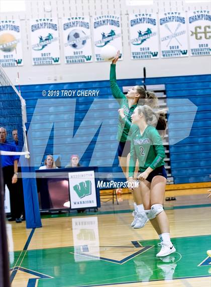 Thumbnail 1 in Weddington vs Carmel Christian photogallery.