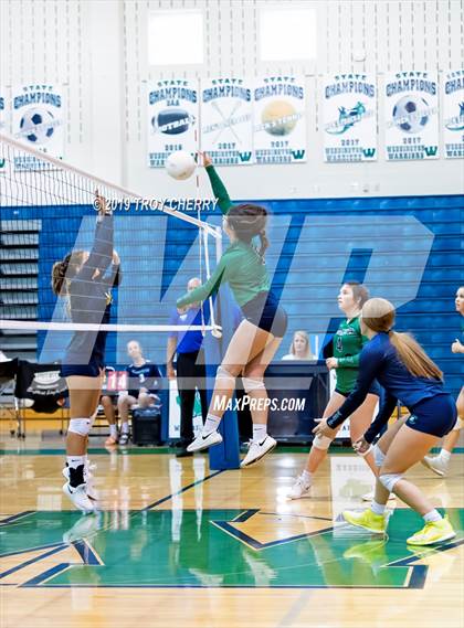 Thumbnail 1 in Weddington vs Carmel Christian photogallery.