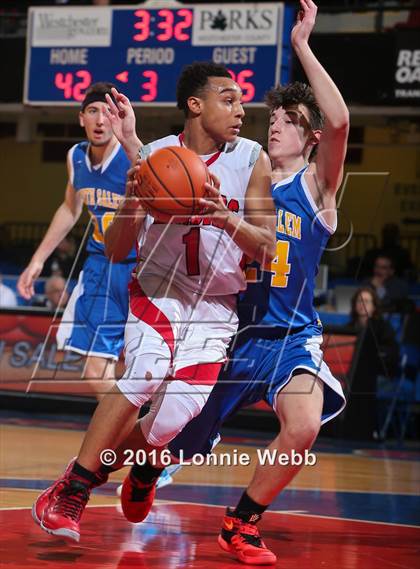 Thumbnail 2 in Hamilton vs North Salem (Section 1 Class C Semifinal) photogallery.