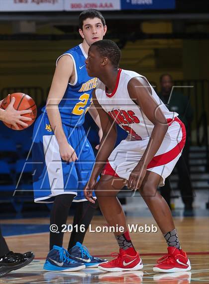Thumbnail 2 in Hamilton vs North Salem (Section 1 Class C Semifinal) photogallery.