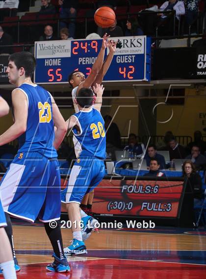 Thumbnail 3 in Hamilton vs North Salem (Section 1 Class C Semifinal) photogallery.