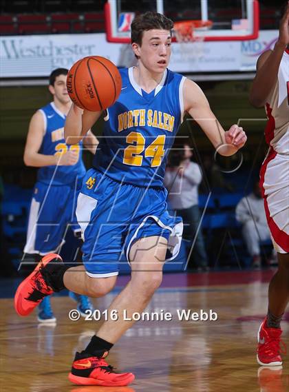 Thumbnail 2 in Hamilton vs North Salem (Section 1 Class C Semifinal) photogallery.
