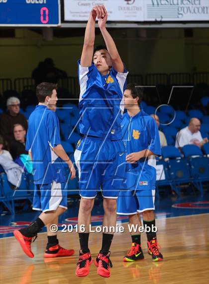Thumbnail 3 in Hamilton vs North Salem (Section 1 Class C Semifinal) photogallery.
