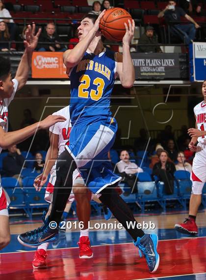 Thumbnail 2 in Hamilton vs North Salem (Section 1 Class C Semifinal) photogallery.