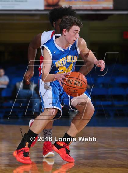 Thumbnail 2 in Hamilton vs North Salem (Section 1 Class C Semifinal) photogallery.