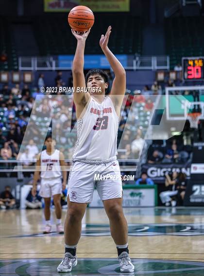 Thumbnail 3 in St. Louis vs Campbell (HHSAA Division 1 State Championship) photogallery.