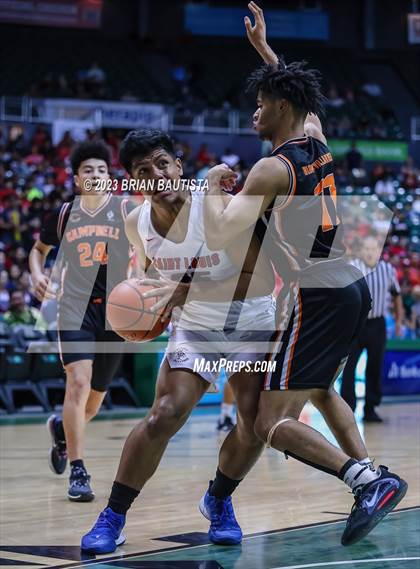 Thumbnail 3 in St. Louis vs Campbell (HHSAA Division 1 State Championship) photogallery.