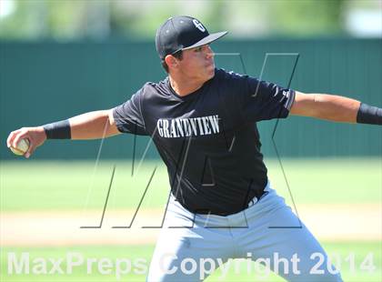 Thumbnail 2 in Grandview vs. Ponder (UIL 2A Region 2 Bi-District Playoff) photogallery.