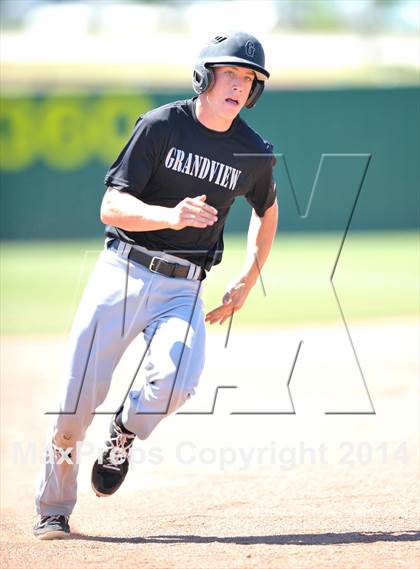 Thumbnail 2 in Grandview vs. Ponder (UIL 2A Region 2 Bi-District Playoff) photogallery.