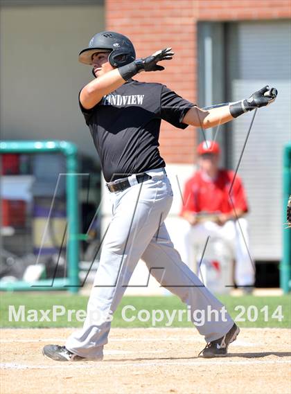 Thumbnail 3 in Grandview vs. Ponder (UIL 2A Region 2 Bi-District Playoff) photogallery.