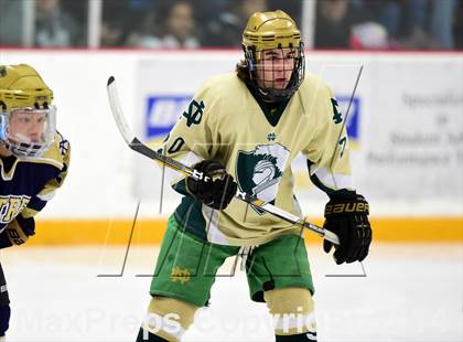 Thumbnail 1 in Notre Dame, WH vs. Notre Dame, Fairfield (SCC DI Final) photogallery.