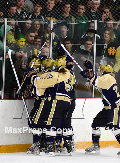 Thumbnail 2 in Notre Dame, WH vs. Notre Dame, Fairfield (SCC DI Final) photogallery.