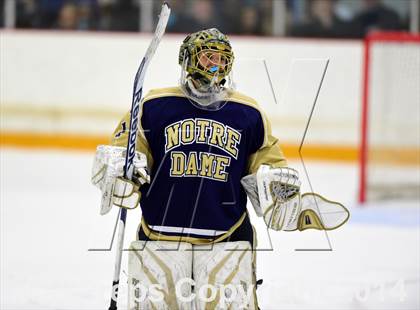 Thumbnail 2 in Notre Dame, WH vs. Notre Dame, Fairfield (SCC DI Final) photogallery.