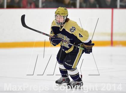 Thumbnail 3 in Notre Dame, WH vs. Notre Dame, Fairfield (SCC DI Final) photogallery.