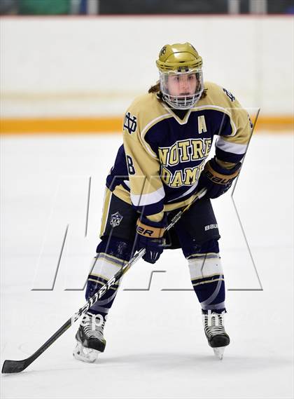 Thumbnail 3 in Notre Dame, WH vs. Notre Dame, Fairfield (SCC DI Final) photogallery.