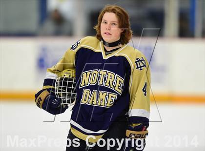 Thumbnail 1 in Notre Dame, WH vs. Notre Dame, Fairfield (SCC DI Final) photogallery.