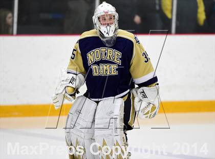 Thumbnail 3 in Notre Dame, WH vs. Notre Dame, Fairfield (SCC DI Final) photogallery.