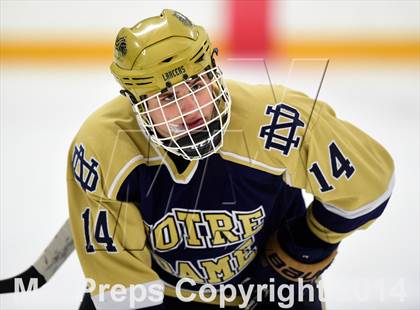 Thumbnail 2 in Notre Dame, WH vs. Notre Dame, Fairfield (SCC DI Final) photogallery.