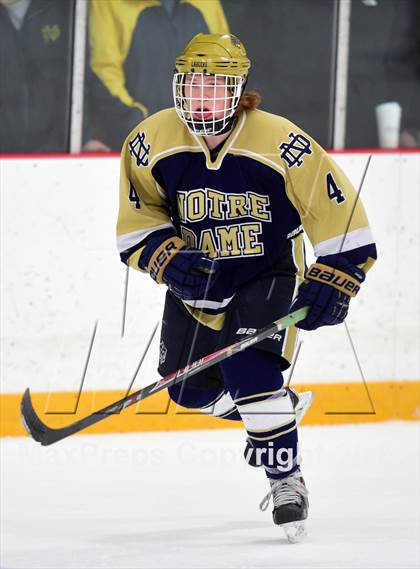 Thumbnail 1 in Notre Dame, WH vs. Notre Dame, Fairfield (SCC DI Final) photogallery.