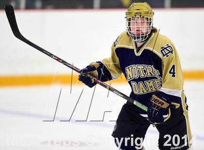 Thumbnail 3 in Notre Dame, WH vs. Notre Dame, Fairfield (SCC DI Final) photogallery.
