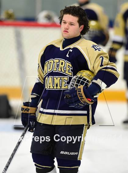 Thumbnail 2 in Notre Dame, WH vs. Notre Dame, Fairfield (SCC DI Final) photogallery.