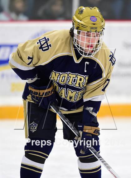 Thumbnail 3 in Notre Dame, WH vs. Notre Dame, Fairfield (SCC DI Final) photogallery.