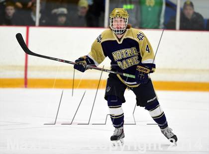 Thumbnail 2 in Notre Dame, WH vs. Notre Dame, Fairfield (SCC DI Final) photogallery.
