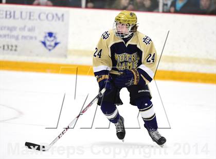 Thumbnail 2 in Notre Dame, WH vs. Notre Dame, Fairfield (SCC DI Final) photogallery.