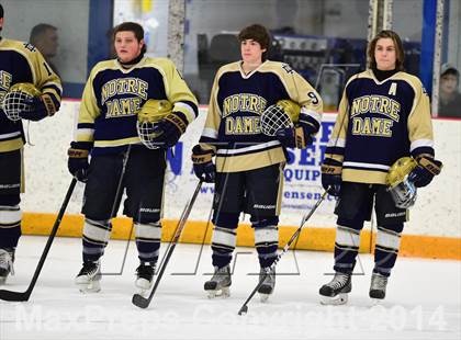 Thumbnail 2 in Notre Dame, WH vs. Notre Dame, Fairfield (SCC DI Final) photogallery.