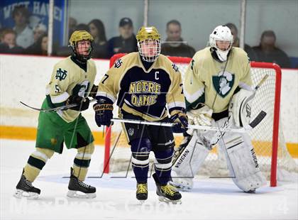 Thumbnail 3 in Notre Dame, WH vs. Notre Dame, Fairfield (SCC DI Final) photogallery.