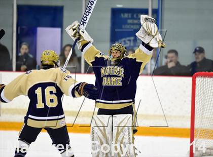 Thumbnail 1 in Notre Dame, WH vs. Notre Dame, Fairfield (SCC DI Final) photogallery.