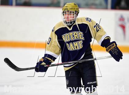 Thumbnail 2 in Notre Dame, WH vs. Notre Dame, Fairfield (SCC DI Final) photogallery.