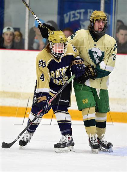Thumbnail 3 in Notre Dame, WH vs. Notre Dame, Fairfield (SCC DI Final) photogallery.
