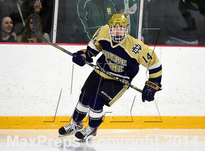 Thumbnail 1 in Notre Dame, WH vs. Notre Dame, Fairfield (SCC DI Final) photogallery.