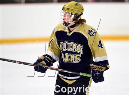 Thumbnail 3 in Notre Dame, WH vs. Notre Dame, Fairfield (SCC DI Final) photogallery.