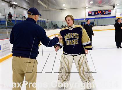 Thumbnail 3 in Notre Dame, WH vs. Notre Dame, Fairfield (SCC DI Final) photogallery.