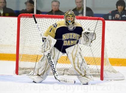 Thumbnail 2 in Notre Dame, WH vs. Notre Dame, Fairfield (SCC DI Final) photogallery.