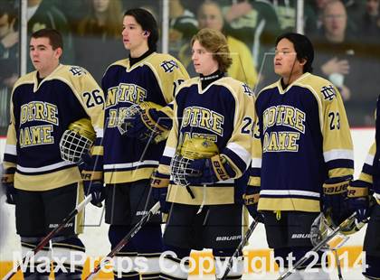 Thumbnail 1 in Notre Dame, WH vs. Notre Dame, Fairfield (SCC DI Final) photogallery.