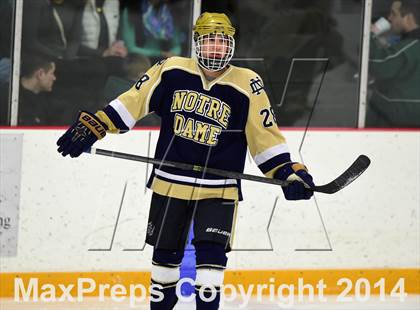 Thumbnail 3 in Notre Dame, WH vs. Notre Dame, Fairfield (SCC DI Final) photogallery.