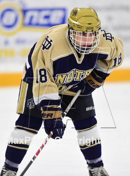 Thumbnail 2 in Notre Dame, WH vs. Notre Dame, Fairfield (SCC DI Final) photogallery.