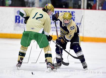 Thumbnail 2 in Notre Dame, WH vs. Notre Dame, Fairfield (SCC DI Final) photogallery.