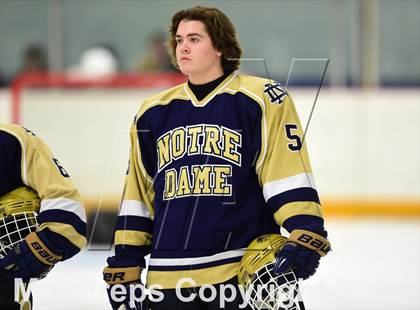 Thumbnail 2 in Notre Dame, WH vs. Notre Dame, Fairfield (SCC DI Final) photogallery.