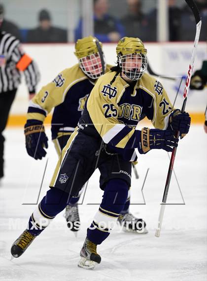 Thumbnail 2 in Notre Dame, WH vs. Notre Dame, Fairfield (SCC DI Final) photogallery.