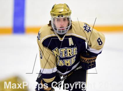 Thumbnail 3 in Notre Dame, WH vs. Notre Dame, Fairfield (SCC DI Final) photogallery.