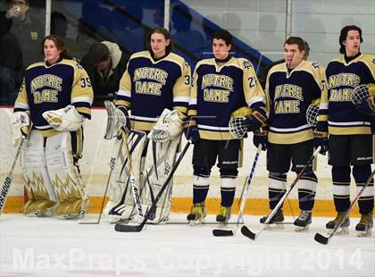 Thumbnail 3 in Notre Dame, WH vs. Notre Dame, Fairfield (SCC DI Final) photogallery.