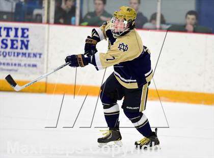 Thumbnail 2 in Notre Dame, WH vs. Notre Dame, Fairfield (SCC DI Final) photogallery.