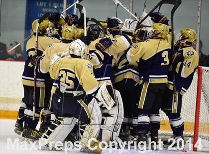 Thumbnail 3 in Notre Dame, WH vs. Notre Dame, Fairfield (SCC DI Final) photogallery.