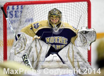 Thumbnail 2 in Notre Dame, WH vs. Notre Dame, Fairfield (SCC DI Final) photogallery.