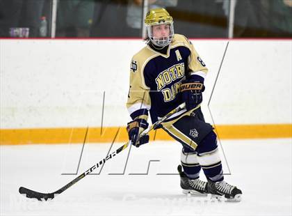 Thumbnail 1 in Notre Dame, WH vs. Notre Dame, Fairfield (SCC DI Final) photogallery.