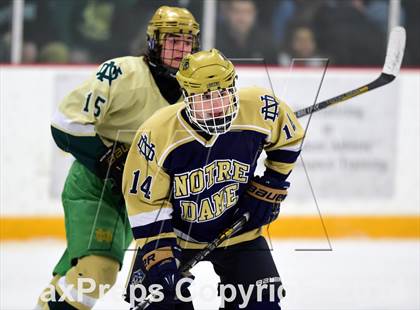 Thumbnail 2 in Notre Dame, WH vs. Notre Dame, Fairfield (SCC DI Final) photogallery.
